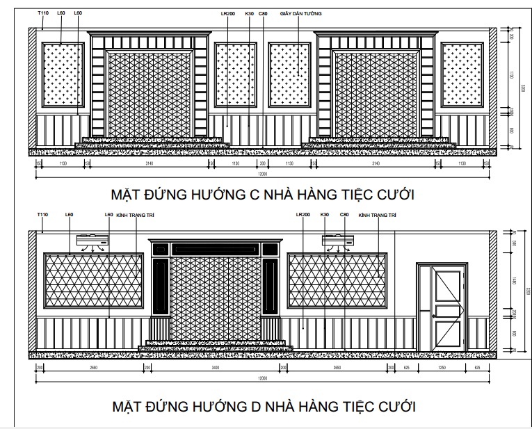 Thi Công Phào Chỉ Nhựa Hàn Quốc Nhà Hàng Lam Viên Biên Hòa